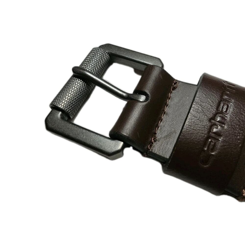 CARHARTT Brown Full Grain Leather Belt Men's Size 36 WB5562-M